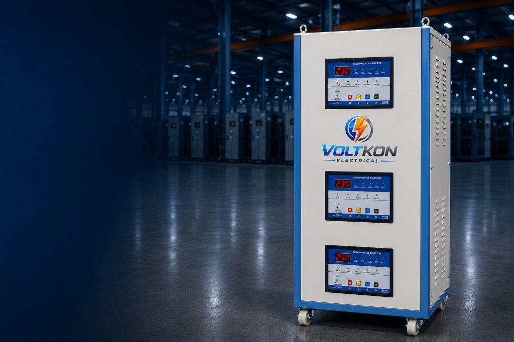 Air-Cooled 3-Phase Servo Voltage Stabilizer