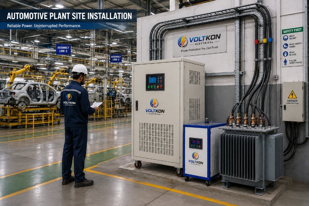 Automotive Plant Site Installation