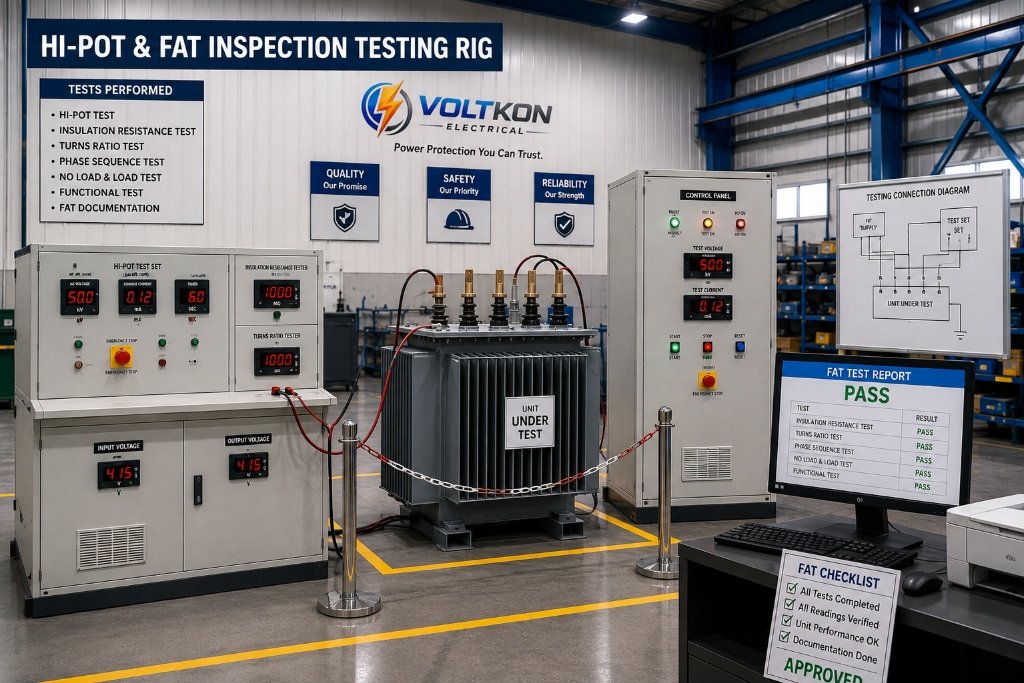 Hi-Pot & FAT Inspection Rig